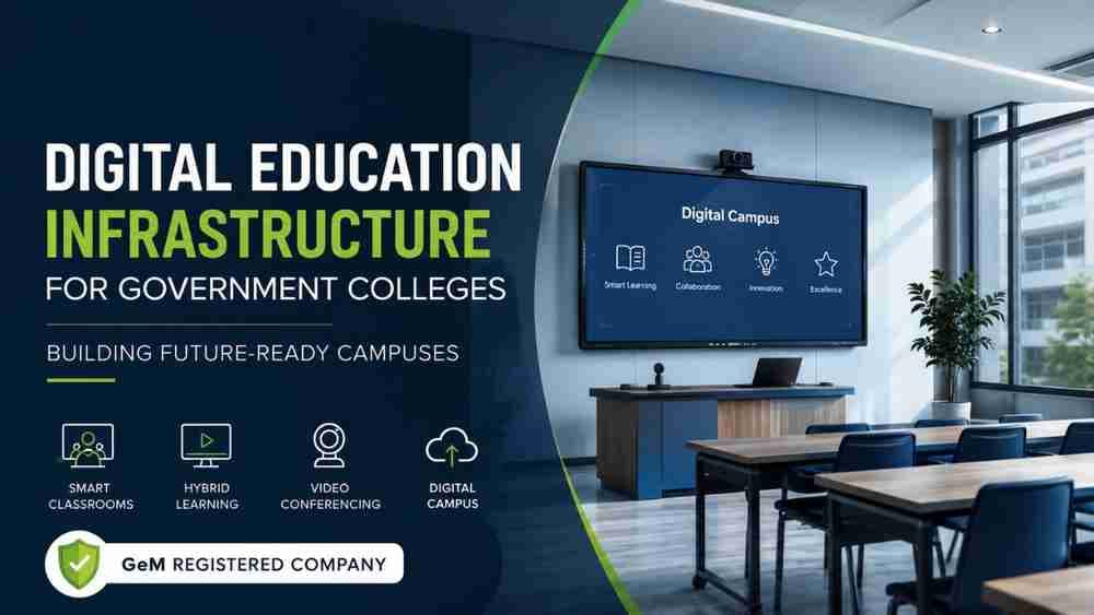 Digital Education Infrastructure for Government Colleges in India