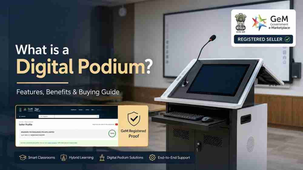 What is a Digital Podium? Features, Benefits & Buying Guide (2026)