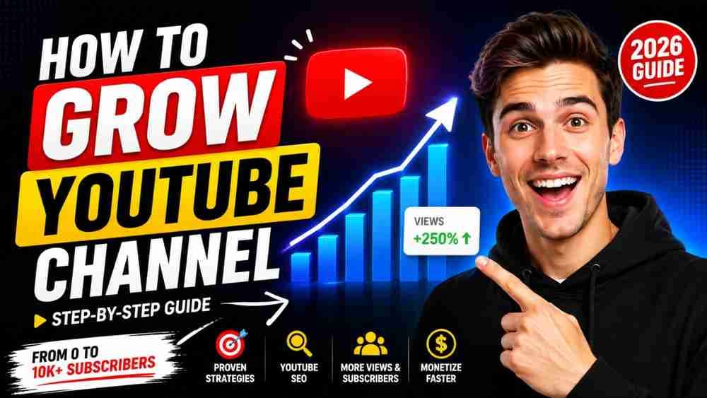 How to Grow a YouTube Channel in 2026 (Beginner's Guide)