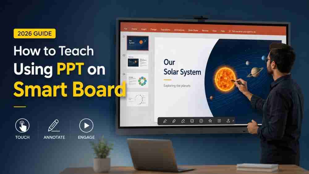 How to Teach on PPT in Smart Board – Complete Guide (2026)