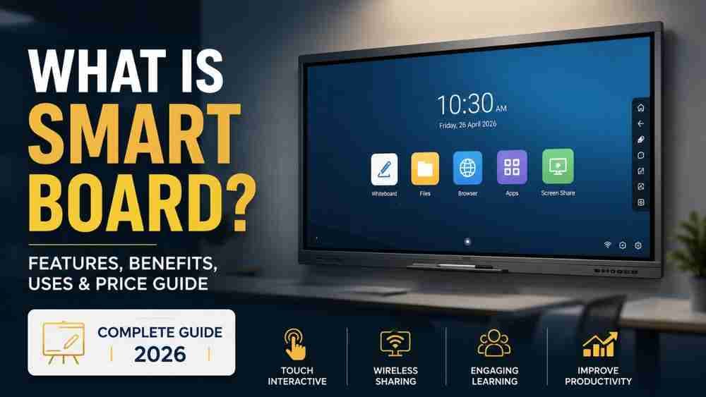  What is a Smart Board? Complete Guide (2026) | Features, Benefits & Uses