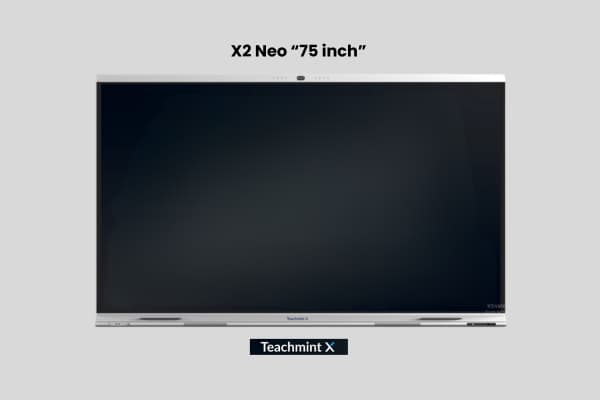 Teachmint X 75 Neo Interactive Panel | 4K UHD Display