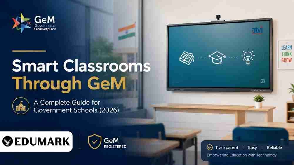 How Government Schools Can Purchase Smart Classroom Equipment Through GeM (2026 Complete Guide)
