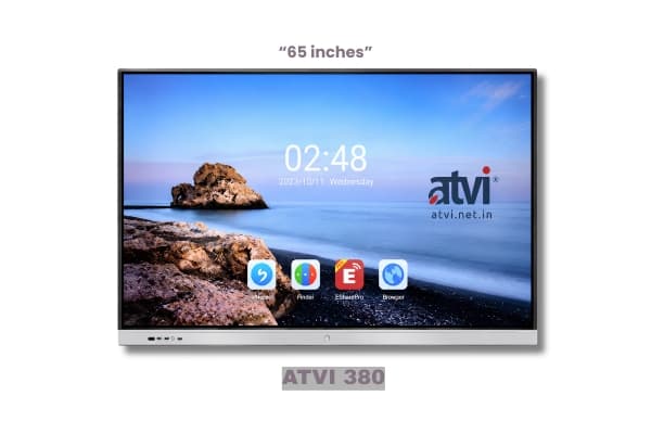 atvi 65" TR380 Series Interactive Touch Panel | Android 14